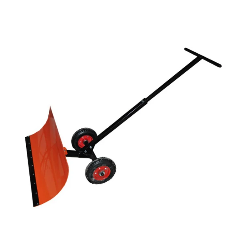 Лопата для уборки снега на колесах