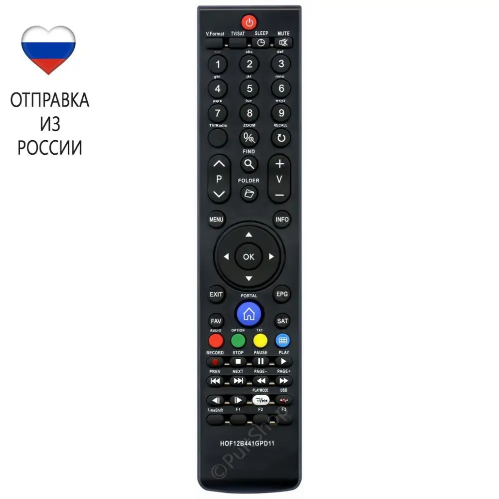 Пульт для Galaxy Innovations HOF12B441GPD11. Комплектовался с GI Avatar 2 2+ 3 S8120. 100% новый пульт!|Пульты