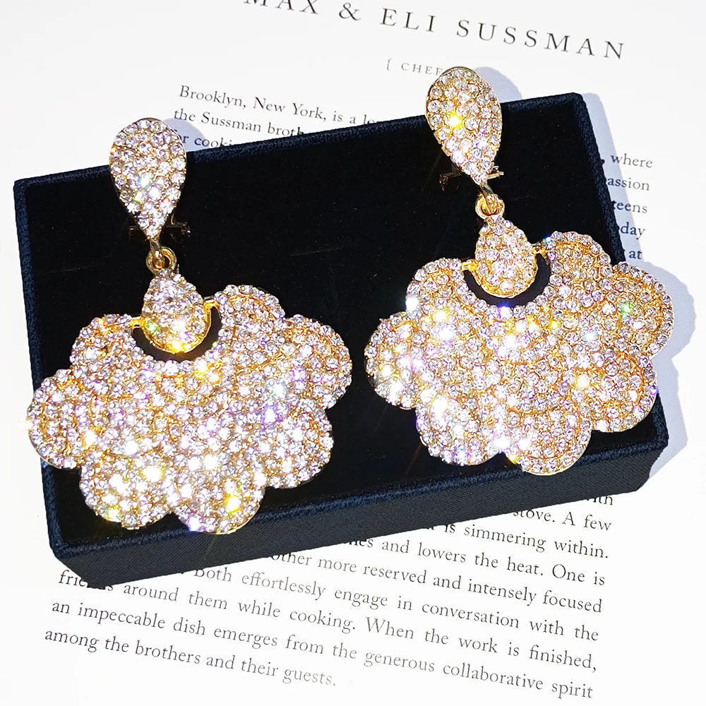 Новый дизайн серьги-гвоздики куртки золотые ювелирные изделия набор украшений