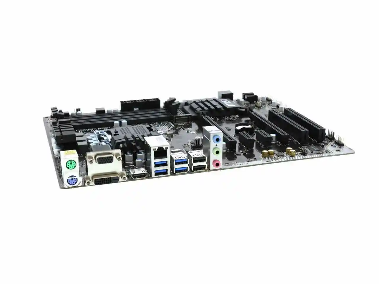 ASUS B150 PC MATE LGA 1151 материнская плата DDR4 64 Гб PCI-E 3 0 м. 2 USB3.0 VGA HDMI ATX для Core i5-7600 |