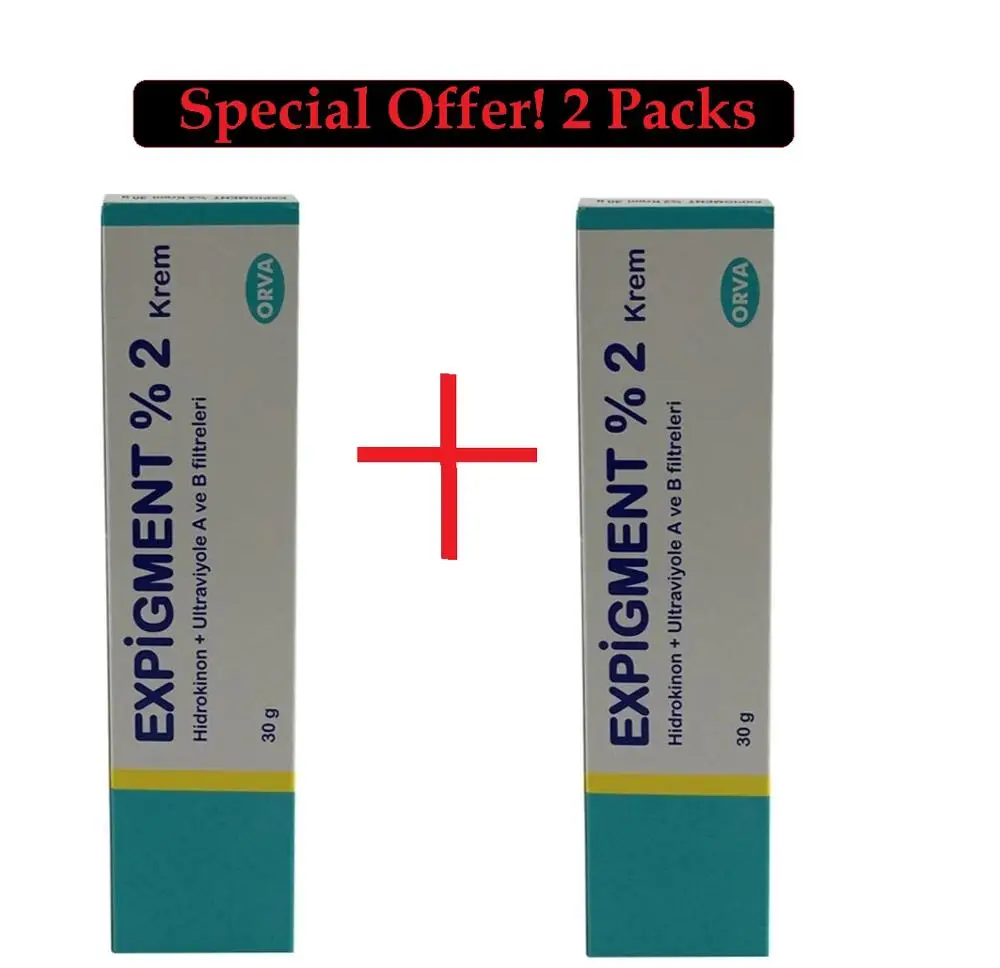 Экстракт двойной набор гидрохинон крем против мелазмы 30 gr % 2 для осветления и