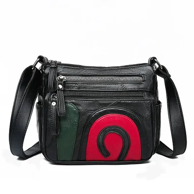 

Casual Women's Bag New Pearl Chain Shoulder Bag Fashion Design Cross body Bags For Women Plaid Handbag Ladies Cross Body