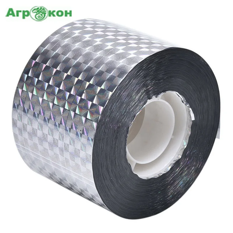 Визуальный отпугиватель птиц. ВО Голографическая Лента 4 8 см х 110 м.|Ловушки| |