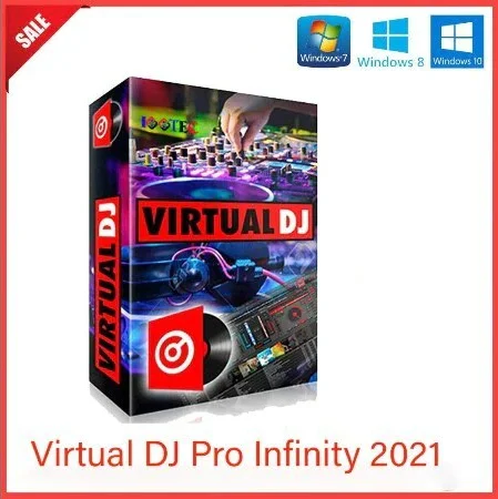 

Logiciel-Virtual-DJ Pro Infinity 2021, contrleur de mixage, v8.5.6067 concessionnaire autoris, revendeur agr,