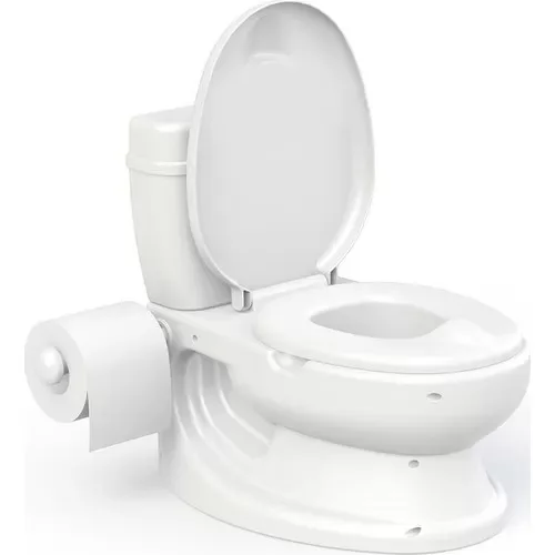 Portable Educational Girl Boy Baby Potty Wc Water Sound Effect  Toilet Paper Toilet Seat 6 Months To 8 Years Child Educational