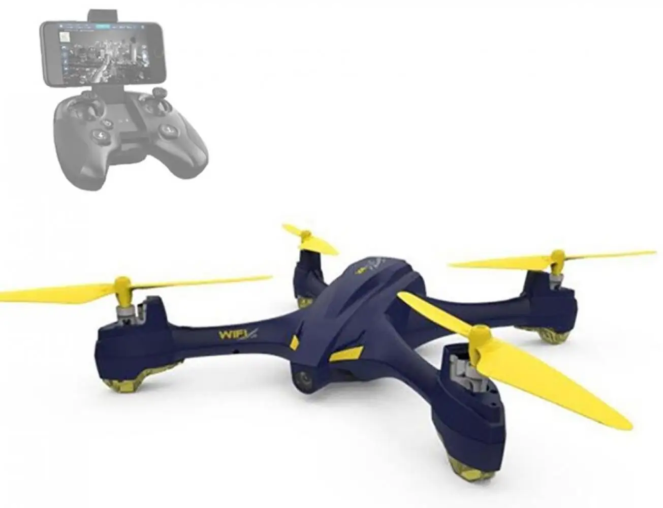 Квадрокоптер/Дрон/Коптер/ Hubsan H507A X4 Star Pro + HT009 (пульт ДУ) |