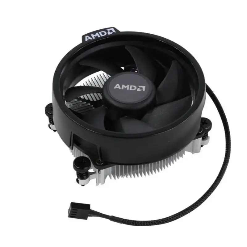 Кулер AMD Wraith STEALTH разъем 4 pin для CPU Ryzen 3 1200 1300X и 5 на сокет AM4 в картонной коробке -