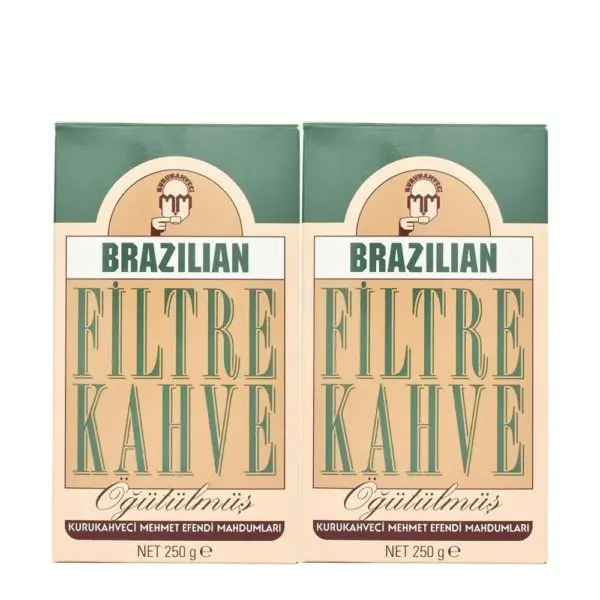 

Kurukahveci Mehmet Efendi Brazilian Filter Coffee 250g FREE SHİPPİNG