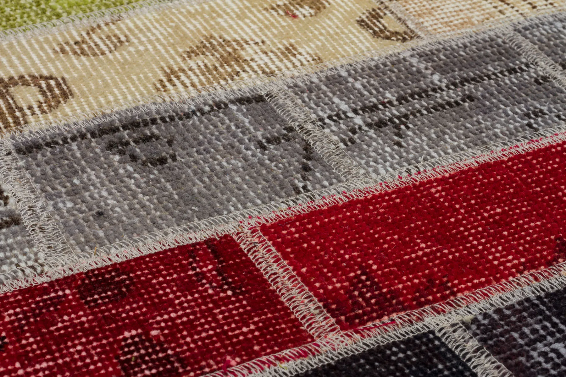 

Gerek El Dokuma Patchwork Hal(5457)120x180