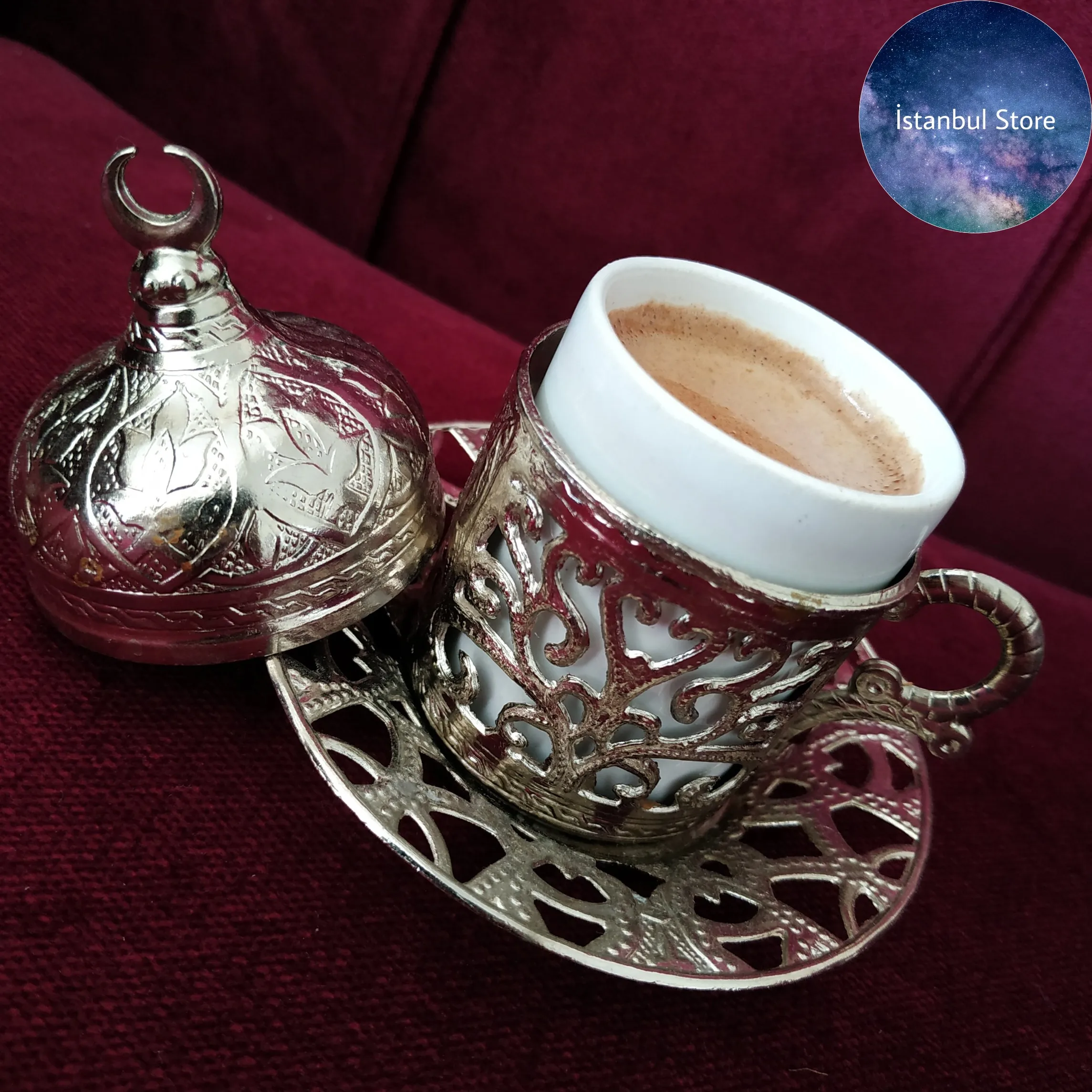В турецком арабском стиле османский кофе эспрессо Сервировочный набор кофейных