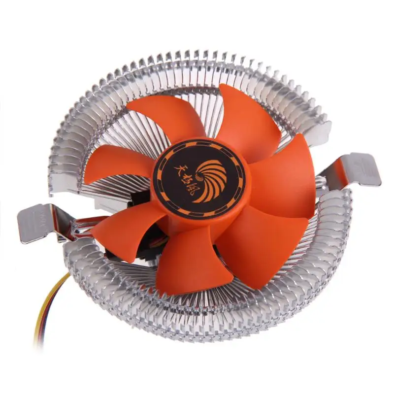 Кулер процессора Башня Тепловые трубки Тихая Система охлаждения LGA1155 LGA115 LGA1366 LGA