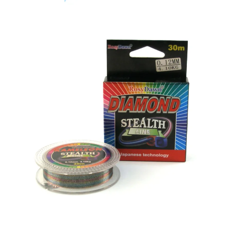Леска зимняя Rosy Dawn Diamond Stealth line 3D 30м в ассортименте. Цена за 2 штуки . - купить по