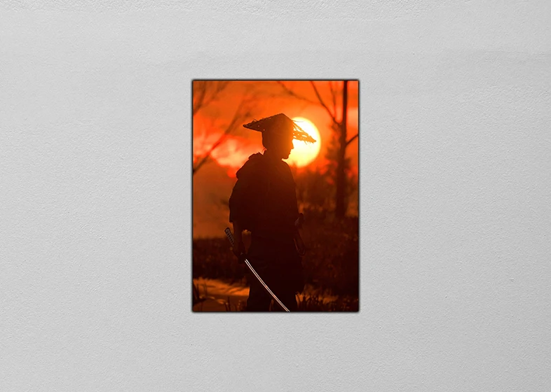 

wall decor warrior poster picture room decor home decor wall art one piece painting room decoration accessories free shipping