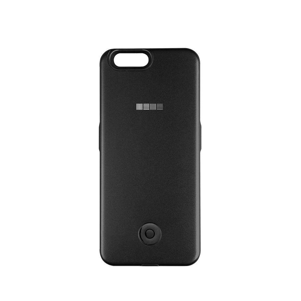 Чехол аккумулятор INTERSTEP для iPhone 6+ 7+ 8+ 5000мАч черный матовый|Чехлы с аккумулятором| |
