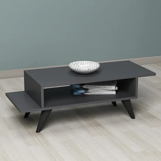 

Dream 105cm Antrasit Orta Sehpa 105x 45 x 33cm orta zigon sehpa