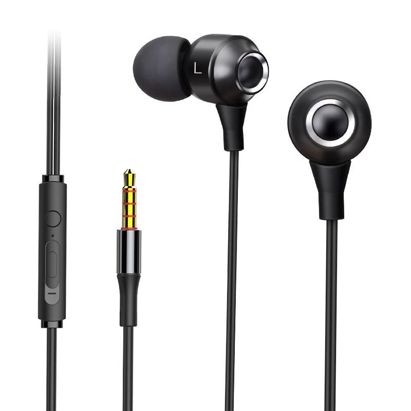 

Wired Earphones 1.2M In ear Deep Bass Stereo Earbuds with Microphone