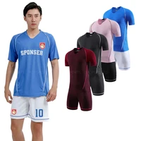 2021 new season top thai quality men custom club team soccer jersey uniform football shirts 2021