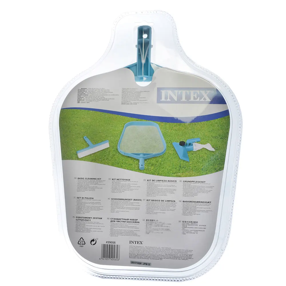 НАБОР INTEX СТАНДАРТ ДЛЯ ЧИСТКИ БАССЕЙНА комплект: скиммер вакуумная головка | Дом и