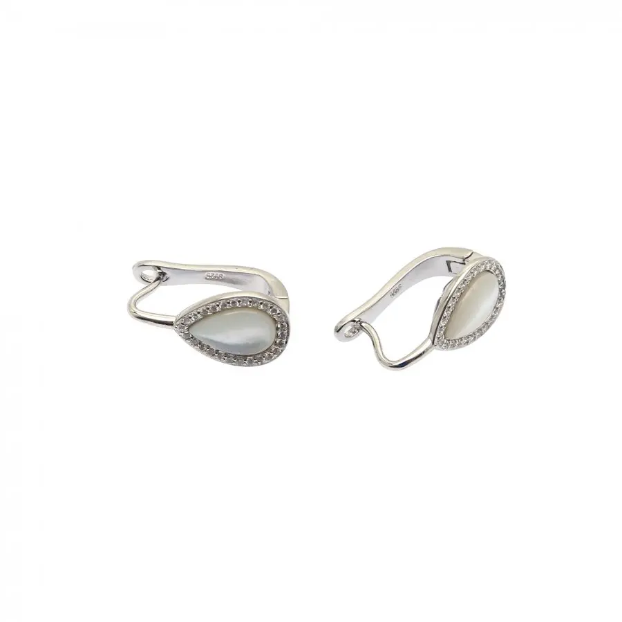 

Dainty Minimal Pearl Earrings 925 Sterling Silver
