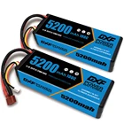 Аккумулятор DXF Lipo 3S 11,1 В, 6750 мАч, 18 C, синяя версия, Графеновый гоночный серии, Твердый чехол для радиоуправляемого автомобиля, грузовика, Evader BX Truggy багги