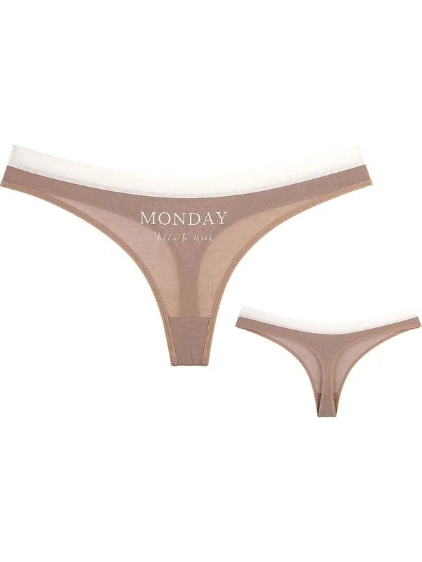 7 шт./костюм стринги трусы хлопковые нижнее белье горячие сексуальные красочные