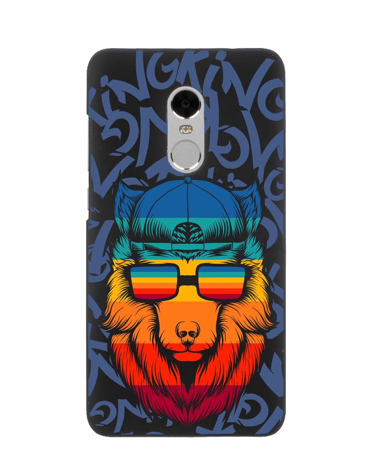 Силиконовый чехол Мобилиус на Xiaomi Redmi Note 4 / 4x рисунок Животные |