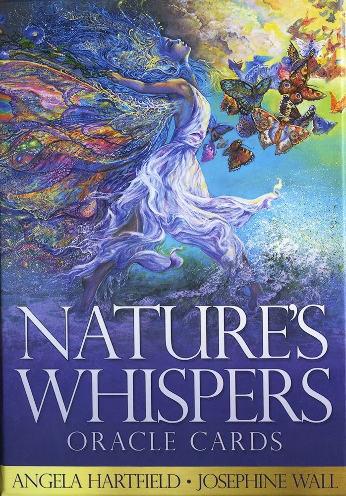 КАРТЫ ТАРО Nature’s Whispers Oracle cards / Оракул Шепот Природы Blue Angel | - Цена: 2479