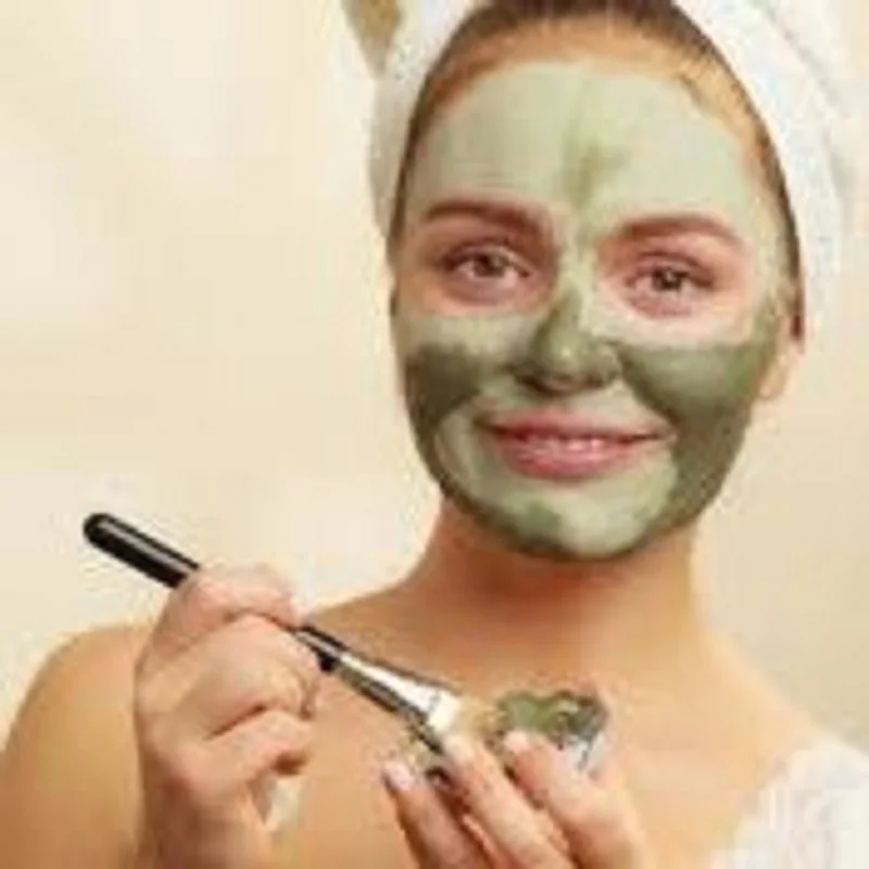 

Green Clay Natural Pure 400 Grams Skin Cleansing Mask Making Acne Removal Cleaning Prevention Healthy Skin Care Natural