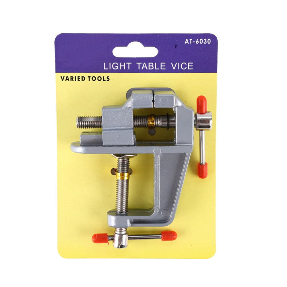 

High Quality Aluminum Alloy 360 Degree Rotary Lock Accessory Craft Jewelry Universal Clamping Device Universal Mini Bench Vise