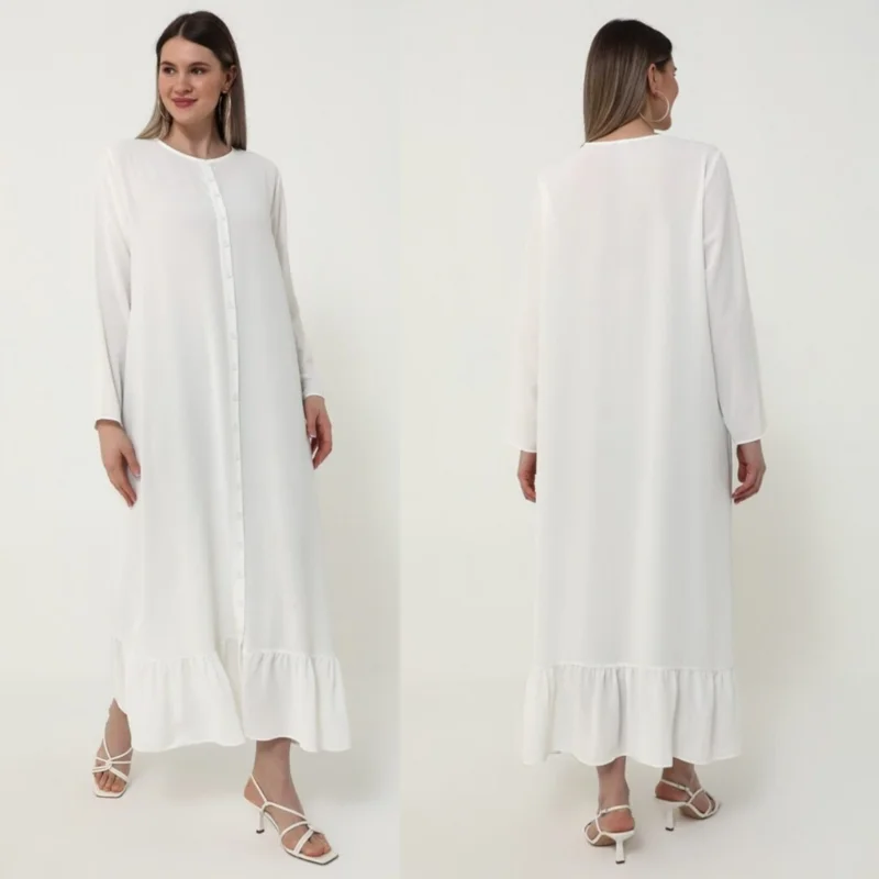

6XL 7XL Plus Size Women Dresses Solid Shirt Maxi Dress Casual Long Sundress 2021 Spring Abaya Robe Female Big Large Size Abayas