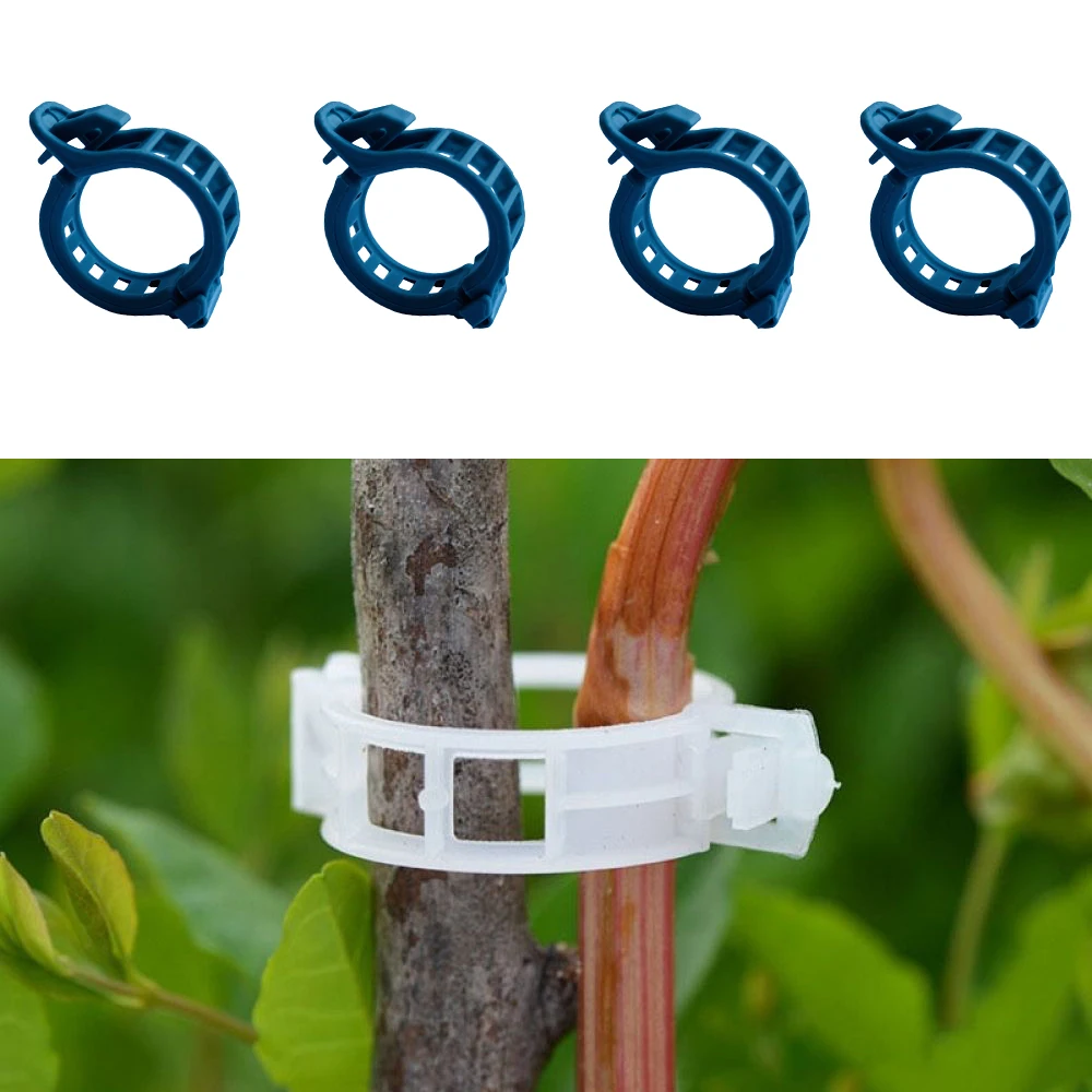 Пластиковые зажимы для растений клипсы садовые крючки|Садовые колышки| |