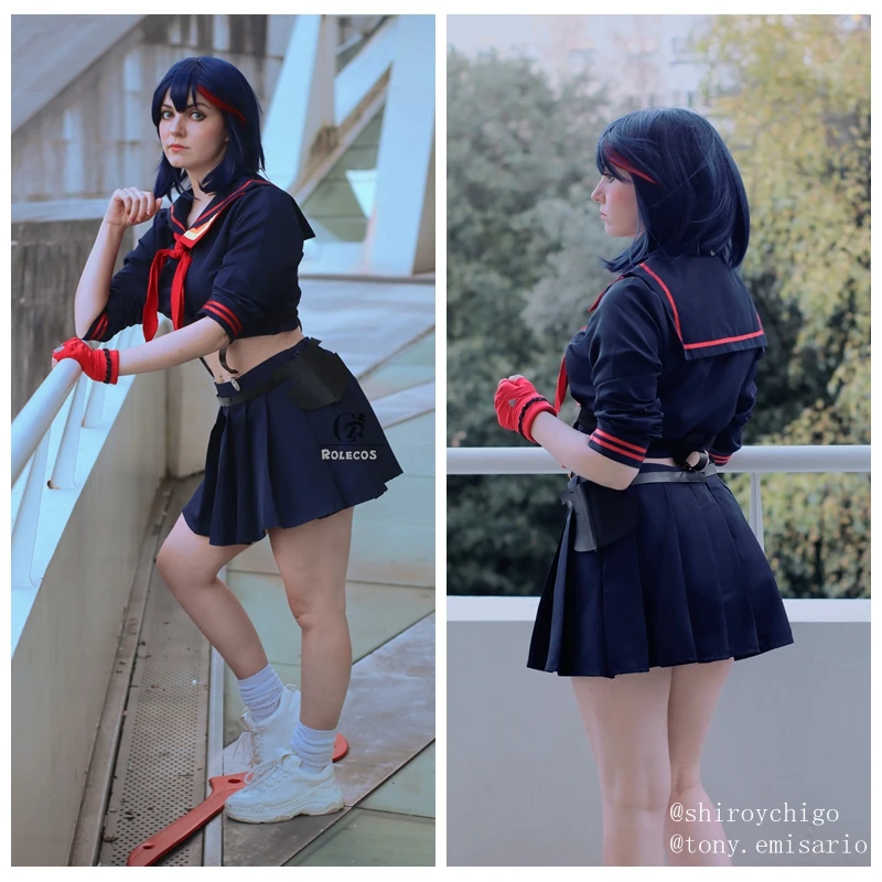 Женский костюм для косплея ROLECOS аниме KILL la Matoi Ryuuko Униформа юбка| |