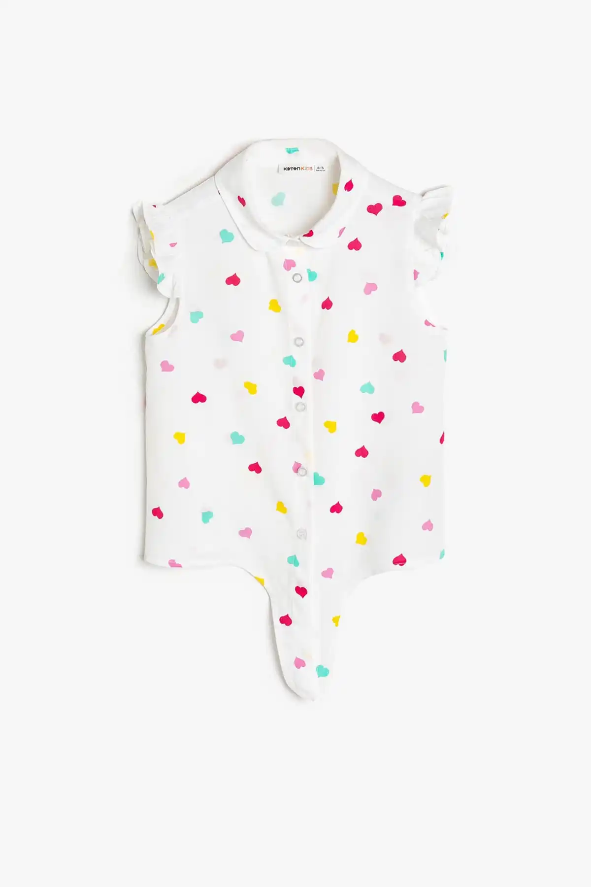 Koton Kids White Female Child Printed Shirt |