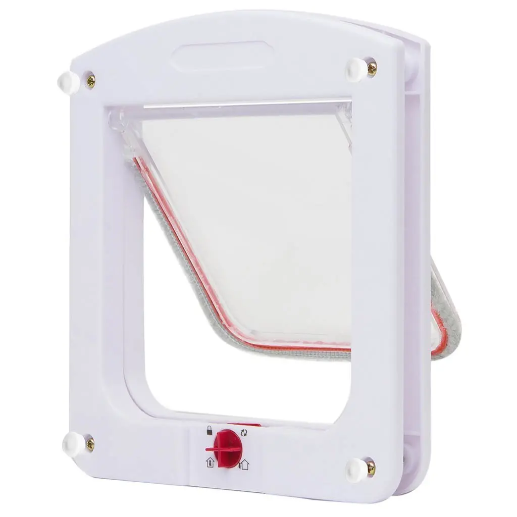 

Petmito 4 Way Cat Dog Door 22x20x3 Cm White