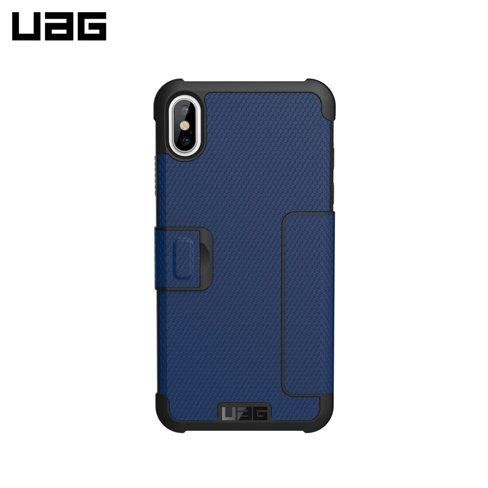 Чехол-книжка для iPhone XS Max UAG Metropolis противоударный с отделениями кредиток