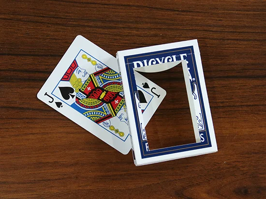 Карточка от небеса J.C фотография фото иллюзии уличные фокусы Волшебные трюки