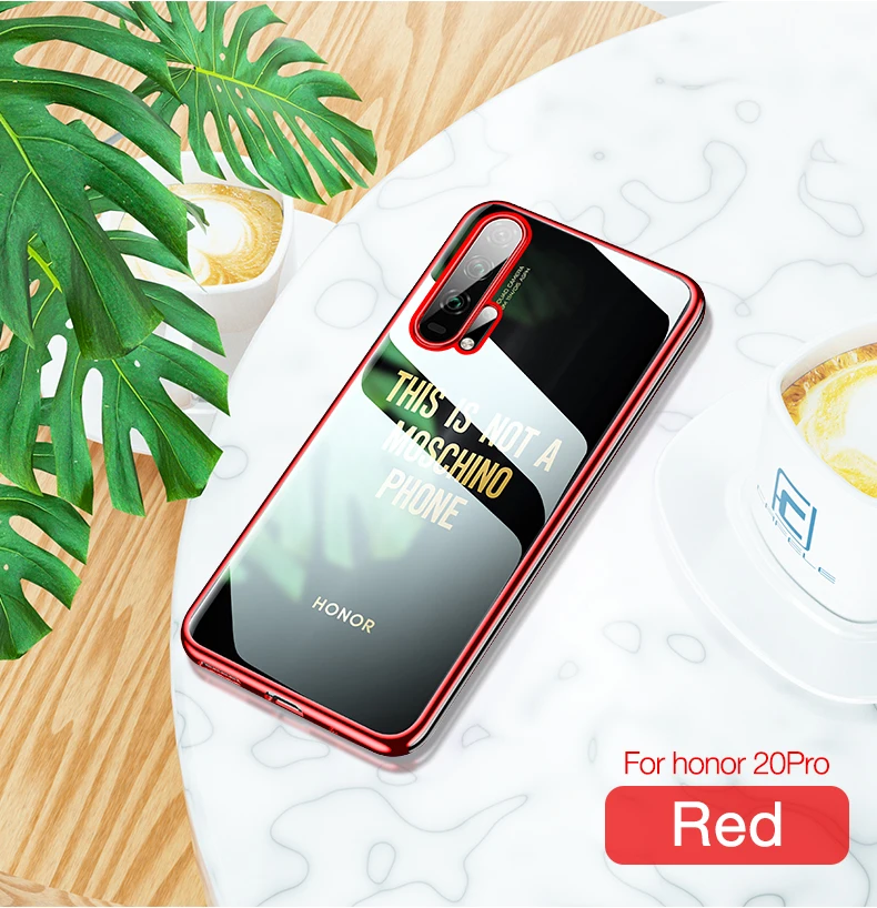 CAFELE новейший чехол для huawei honor 20 pro Мягкий ТПУ ультра тонкий смешанный силиконовый прозрачный блестящий чехол для honor 20