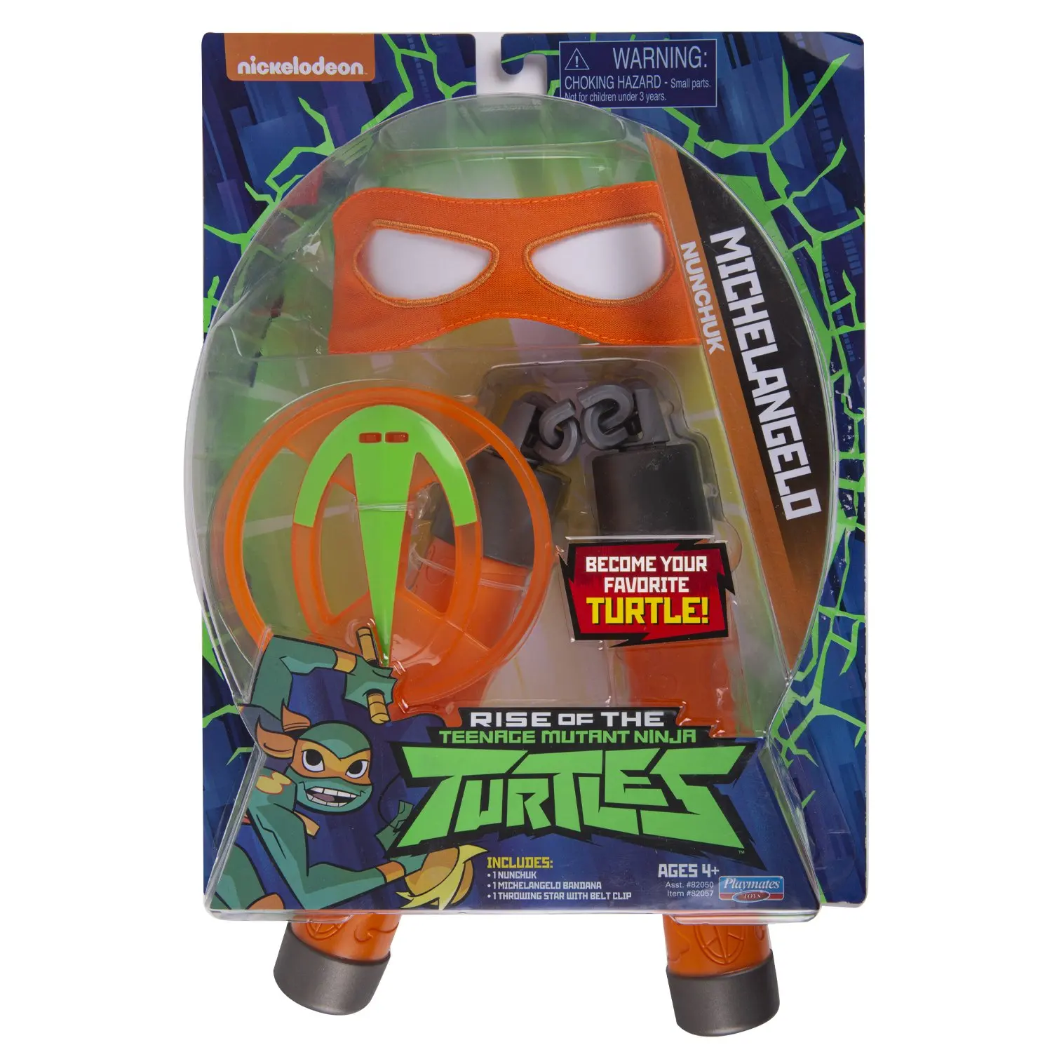 Боевое оружие Черепашек Ниндзя Ninja Turtles (Черепашки Ниндзя) Микеланджело Нунчаки