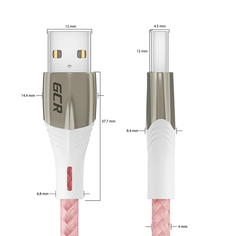 GCR Кабель для зарядки series MERСEDES Lightning MFI USB провод iPhone 5 6 7 8 iPad cable Apple айфона телефона