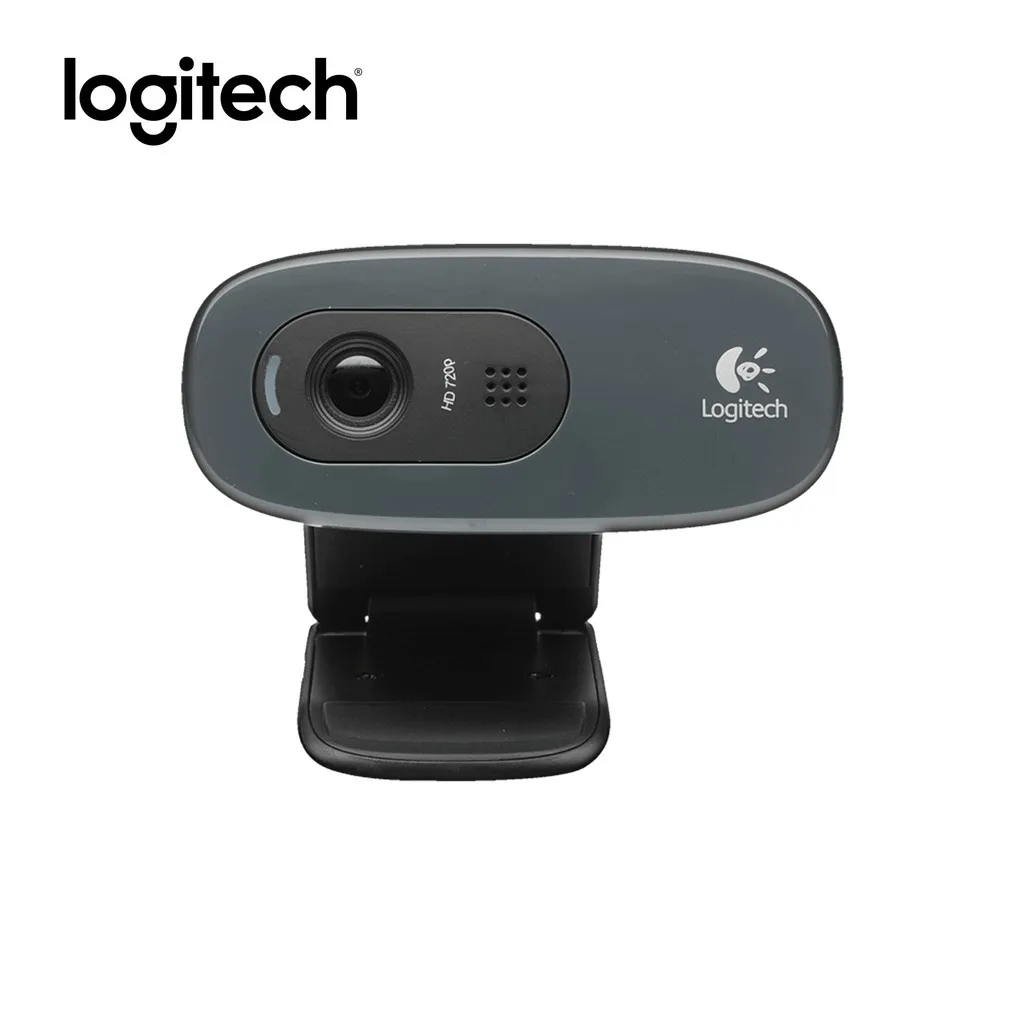 Веб-камера Logitech C270 HD с разрешением 720p/30 кадров в секунду 3 мегапикселя встроенный