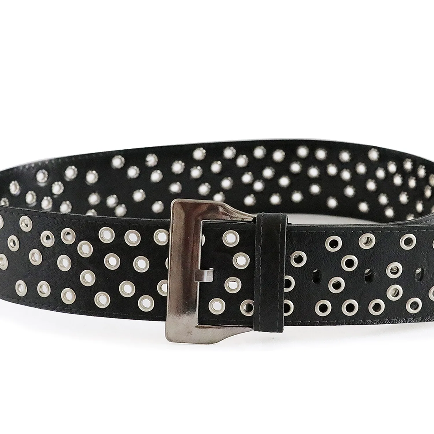 

Женский ремень в стиле стимпанк-рок, черного цвета