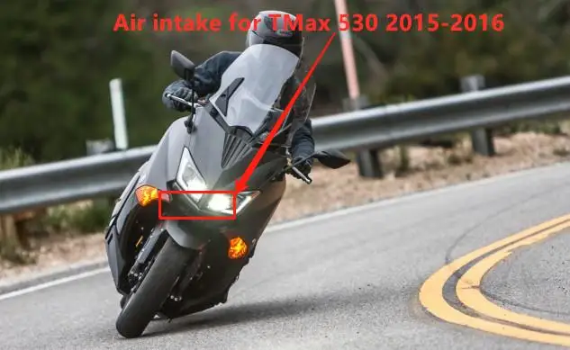 Motorcycle Air intake for TMax 530 2015-2016 Shining Matt Color best quality ABS For Yamaha T max | Автомобили и мотоциклы
