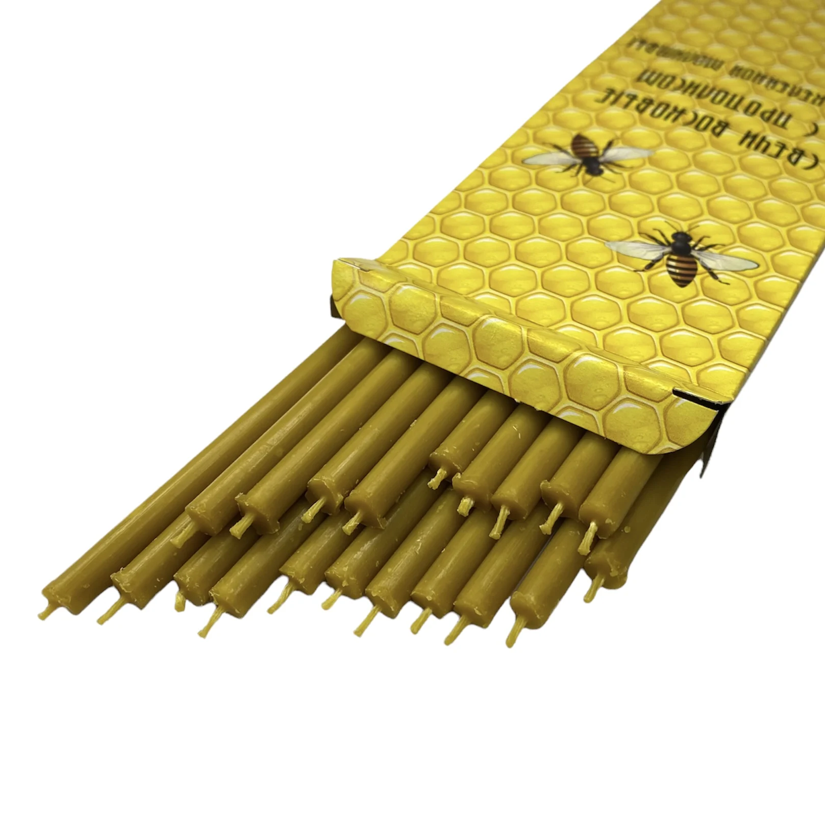 Свечи восковые для келейной молитвы с прополисом в подарочной упаковке 20 свечей |