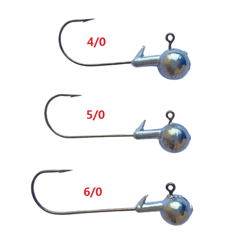 Maxiapesca - 60 Unds plumped hooks to Mount vinyl lures Spinning fishing  freshwater and salt - AliExpress