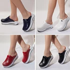 Тапочки ортопедические женские на плоской подошве, удобная обувь для врачей, медсестер, больниц, усиленная теплая мягкая кашемировая обувь для приготовления пищи Женские сандалии босоножки женские обувь женская туфли