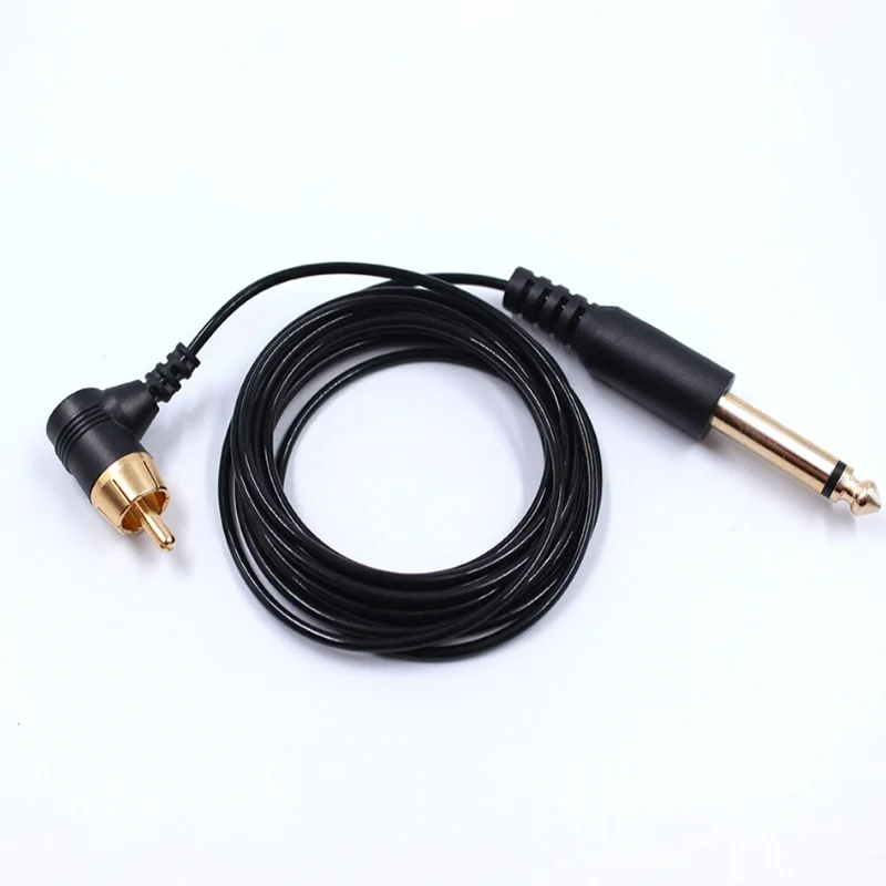 Лидер продаж шнур с зажимом для тату мягкий кабель питания соединительный RCA