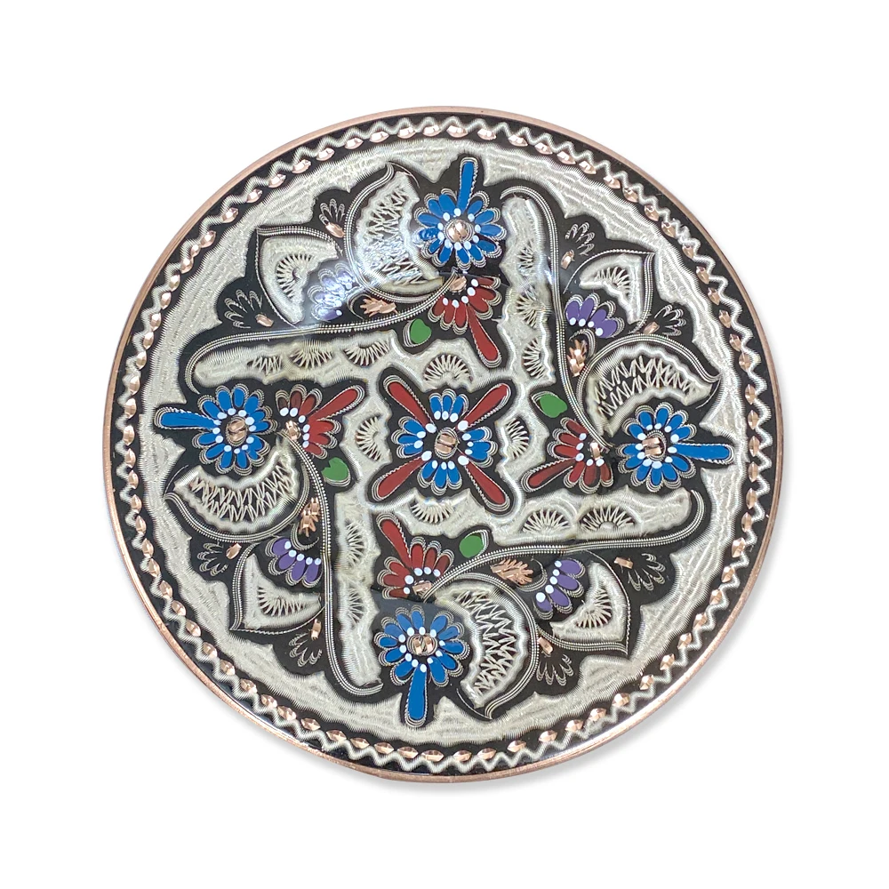 Медный настенный декор японский мотив