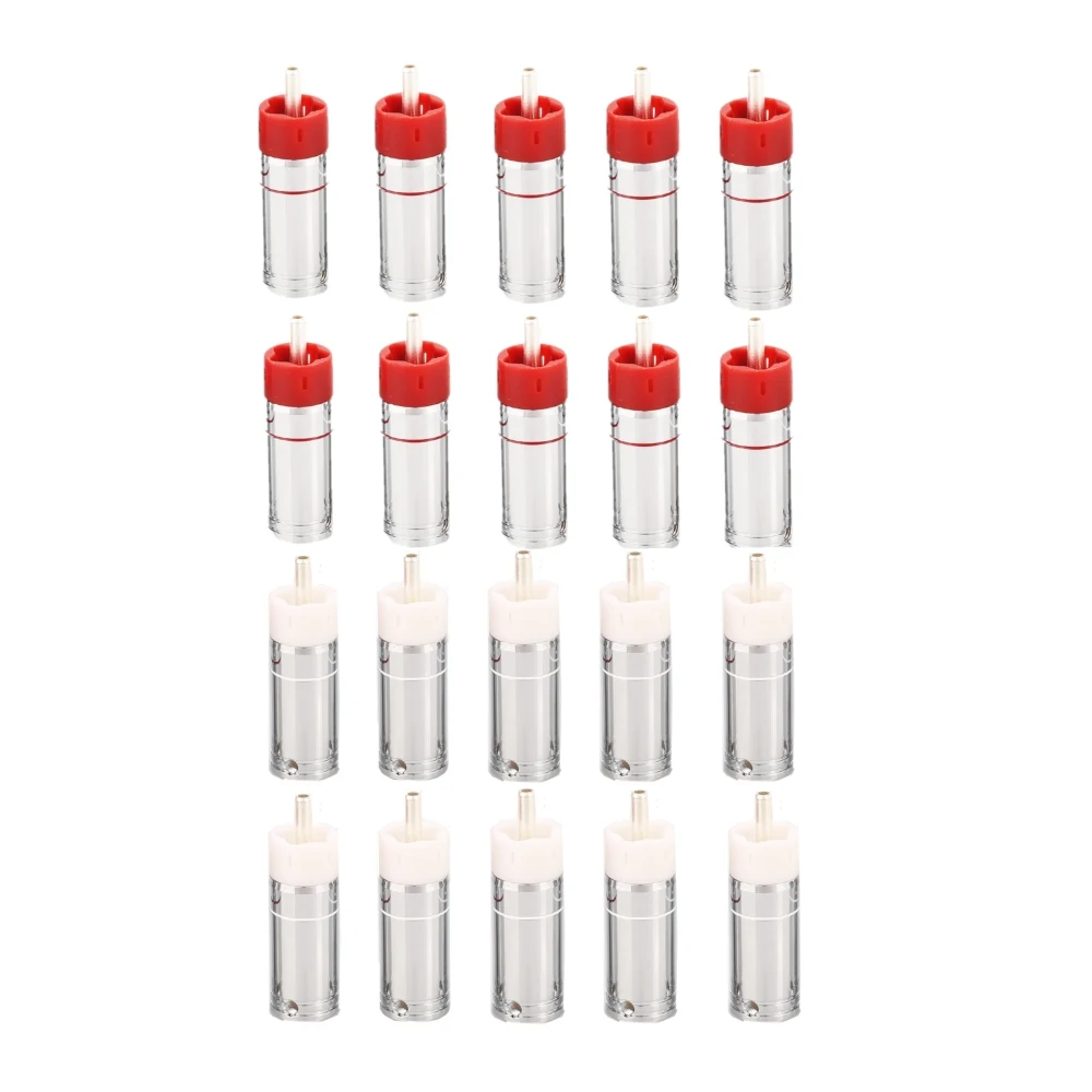 HI-FI DIY позолоченный телефонный медный/Посеребренный разъем RCA для динамика 9 мм