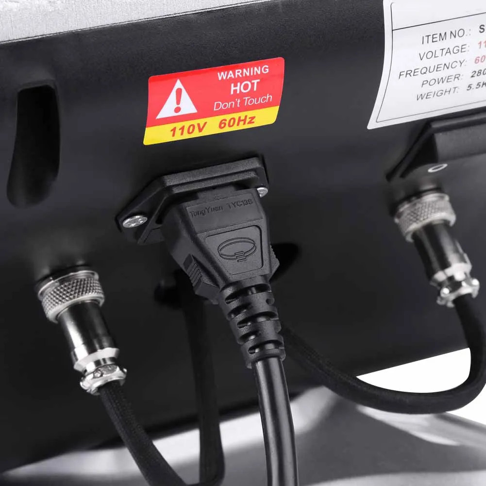 220V ST 210 двойные станции термокомпрессор для печатания на чашке Пресс