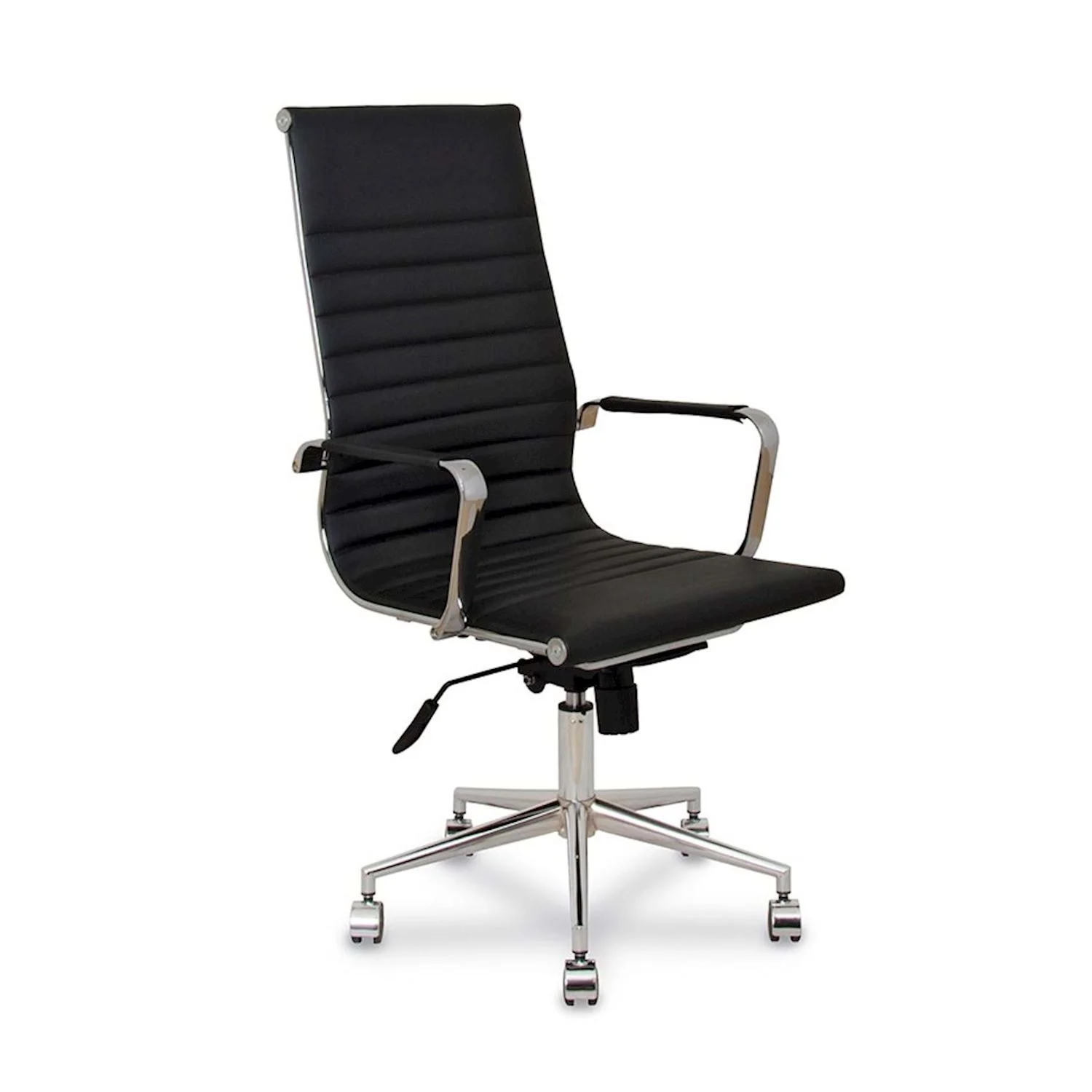 

Space Office Line Skinned Manager Chair-BLACK